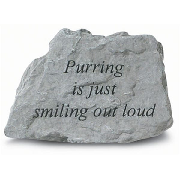 Kay Berry - Inc. Purring Is Just Smiling Out Loud - Garden Accent - 4.5 Inches x 3.75 Inches KA313537 - main